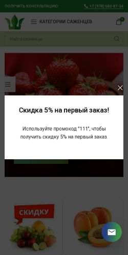 Скриншот страницы