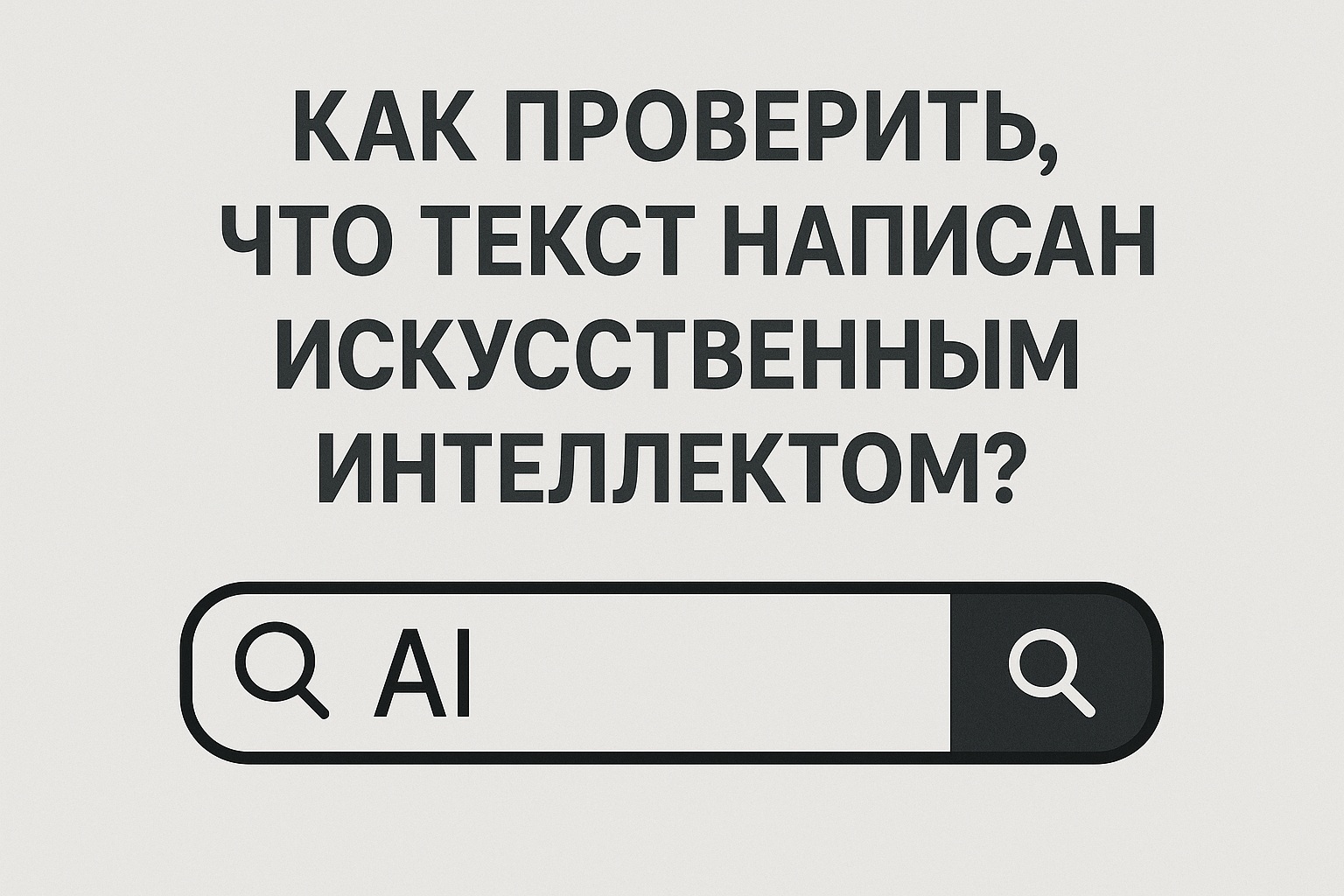 Как проверить, что текст написан искусственным интеллектом