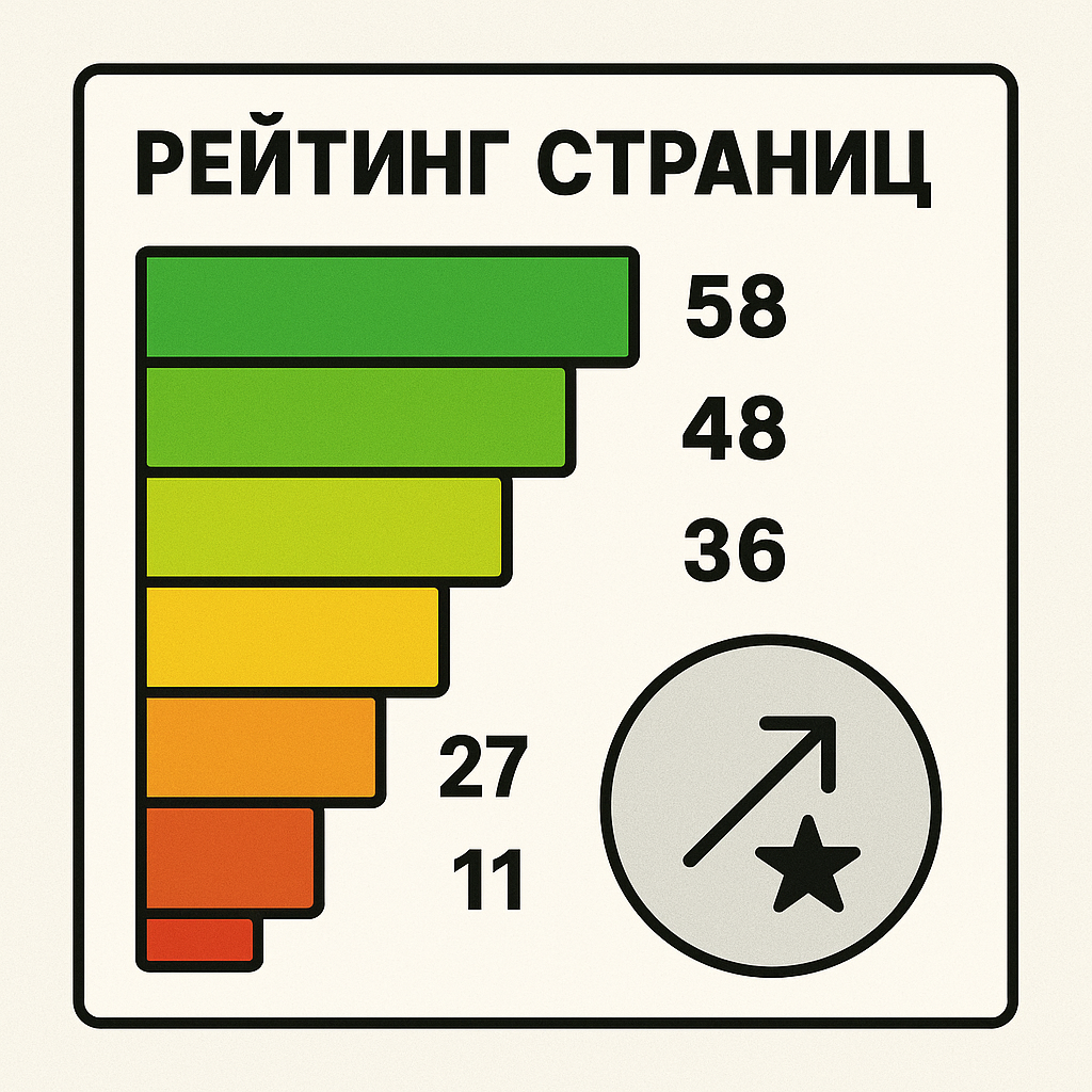 Что такое рейтинг страниц?