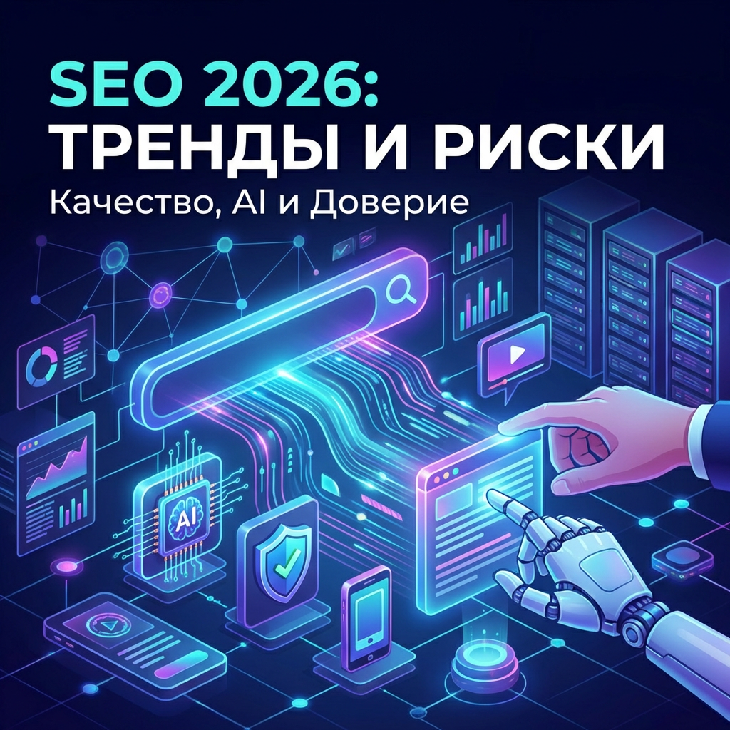 Продвижение в 2026 году: главные SEO-тенденции и вероятные риски